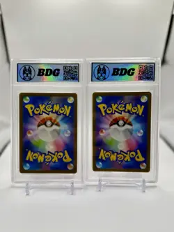 Charizard Pokemon TCG Lot of 2 Japanese Graded 10 Holo Cards 006/165 012/100 - Image 2