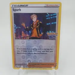 Pokemon Go Spark Reverse Holo Uncommon TCG Card 070/078 Spark NM - Image 1