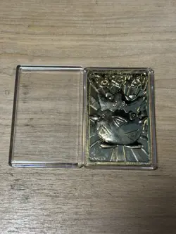 Pokemon Togepi 23 Karat Gold Plated Trading Card with Sealed COA - Burger King - Image 3
