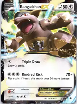 Kangaskhan EX 78/106 Holo Ultra Rare - XY Flashfire Pokemon Card - Image 1