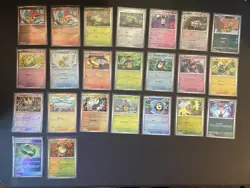 Pokemon Pokeball Reverse Holo Card Lot - 23 Total - 22 Pokeball - 1 Masterball - Image 1