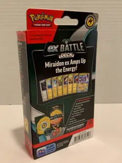 Pokemon TCG EX Battle Deck Miraidon EX 60 Card Deck Factory Sealed Brand New - Image 4