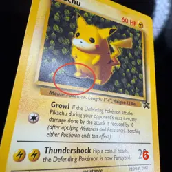 Pikachu 01/53 Wotc Promo Regular Pokemon Card - Image 4