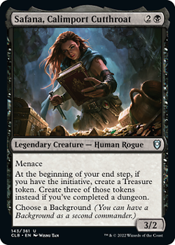 MTG - Safana, Calimport Cutthroat - Foil, Commander Legends: Battle for Baldur's - Image 1