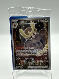 SEALED Pokemon Center Exclusive #141 Noctowl ETB Promo Pokemon TCG Card - Image 1