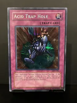Yu-Gi-Oh! Acid Trap Hole DDS-005 Dark Duel Stories Promo Card LP - Image 1