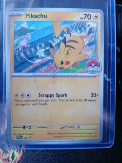 Pikachu SVP 190 World Championships 2024 - Pokemon Promo Card TCG NM - Image 1