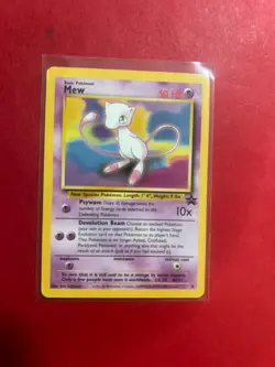 Mew 8 Wotc Promo Regular 151 Pokemon Card - Image 1