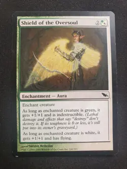 Shield of the Oversoul- Shadowmoor *LP* Light Play MTG - Image 1