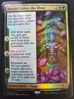 Harald Unites the Elves - Foil - Kaldheim *NM* Near Mint MTG - Image 1