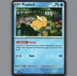Pokemon Card - Psyduck MEP 007 Mega Evolution Black Star Promo Holo Rare NM - Image 1