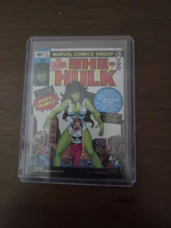 MTG Jennifer Walters (Borderless) 0388 FOIL - Marvel Super Heroes (MSH) In Hand - Image 2