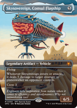 x1 Skysovereign, Consul Flagship Special Guests MTG 93 MYTHIC M/NM 1x - Image 1