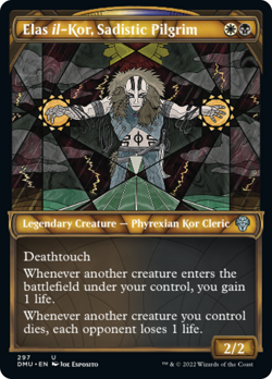Showcase ELAS IL-KOR, SADISTIC PILGRIM x4 mtg NM-M Dominaria United 4 Unc - Image 1