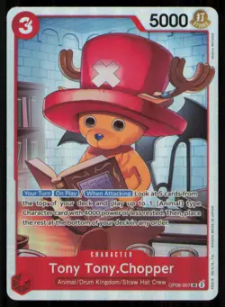 Tony Tony.Chopper (007) OP08-007 Super Rare Two Legends One Piece Foil Near Mint - Image 1