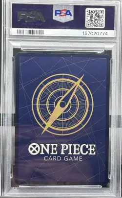 2025 ONE PIECE PROMOS BANDAI CARD GAMES FEST #073 MONKEY D. LUFFY PSA 10 - Image 2