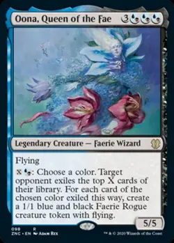 Oona, Queen of the Fae - LP R : Commander 2020 Zendikar Rising - Image 1