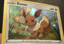 Eevee SWSH095 SWSH: Sword & Shield Promo Cards Holo Promo *SWIRL* - Image 3
