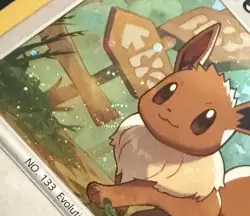 Eevee SWSH095 SWSH: Sword & Shield Promo Cards Holo Promo *SWIRL* - Image 4