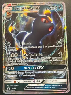Pokemon Jumbo Umbreon GX SM36 Black Star Promo Oversized Card 2017 LP/NM - Image 1