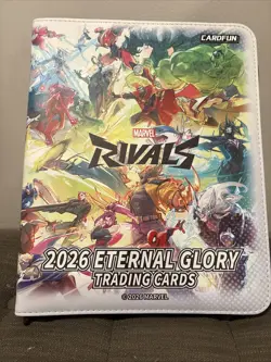 Card.fun Marvel Rivals Eternal Glory Premium Padded 3x3 Card Binder - Image 1