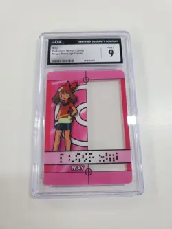 May Trainer 2006 Pokemon Magic Message Cards Merlin Graded CGC 9 - Image 1