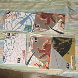 One Piece Card Game TCG Poster Lot 5x Promo Rare Anime Display Art Set New - Image 1