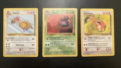 x16 Pokemon Cards 33-48/64 Jungle Complete Uncommon 1999 Vintage LP WOTC - Image 3