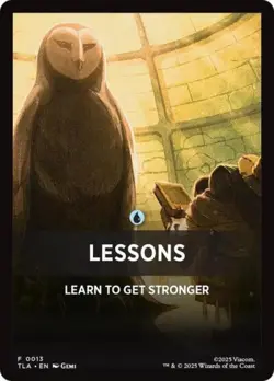 Lessons Theme Card - NM T : Avatar: The Last Airbender - Image 1