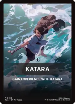 Katara Theme Card - NM T : Avatar: The Last Airbender - Image 1