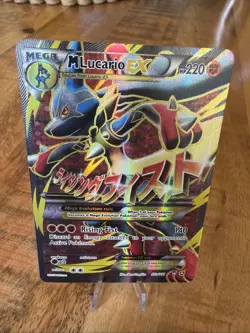 Pokemon Mega Lucario EX 55a/111 Jumbo XY Furious Fists Promo Card - Image 1