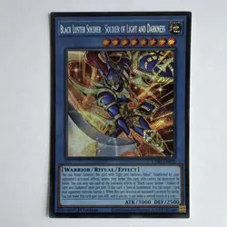 Yu-Gi-Oh! Black Luster Soldier Secret Rare CORI-EN028 1st Edition - Image 1