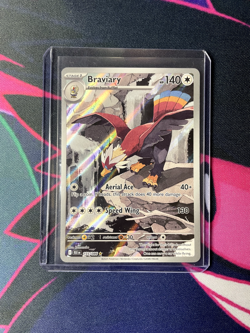 Braviary 155/086 Holo Illustration Rare Black Bolt Pokemon Card TCG English NM - Image 2