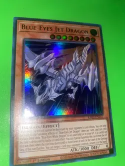 Yugioh! Blue-Eyes Jet Dragon RA02-EN017 Ultra Rare Mint - Image 1