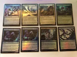 MTG Edge Of Eternities 54 card lot of all Foils Common and Uncommon / NM - Image 2