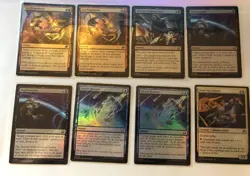 MTG Edge Of Eternities 54 card lot of all Foils Common and Uncommon / NM - Image 3