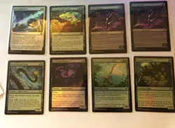 MTG Edge Of Eternities 54 card lot of all Foils Common and Uncommon / NM - Image 4
