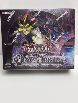 Yu-Gi-Oh Chaos Origins Booster Box 24 Packs Konami English Sealed - Image 1