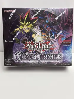 Yu-Gi-Oh Chaos Origins Booster Box 24 Packs Konami English Sealed - Image 3