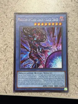 CORI-EN027 Magician of Dark Chaos - Black Chaos Secret Rare YuGiOH - Image 2