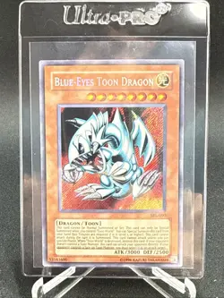 Yugioh - Blue-Eyes Toon Dragon SRL-000 Secret Rare Original Print - Image 1