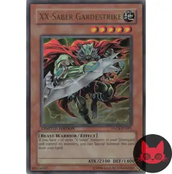 Yugioh XX-Saber Gardestrike ANPR-ENSP1 Ultra Rare Limited Edition NM - Image 1