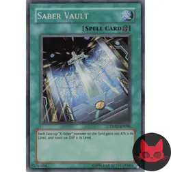 Yugioh Saber Vault TSHD-EN086 Secret Rare LP - Image 1