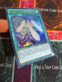 Yu-Gi-Oh! TCG Star Pendulumgraph PEVO-EN007 Ultra Rare 1st Edition Near Mint - Image 2