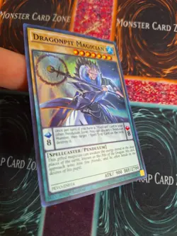 Yu-Gi-Oh! Dragonpit Magician PEVO-EN014 Super Rare 1st Edition Near Mint - Image 2