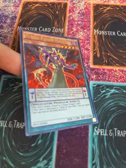 Yu-Gi-Oh! Purple Poison Magician PEVO-EN006 Ultra Rare 1st Edition Near Mint - Image 2
