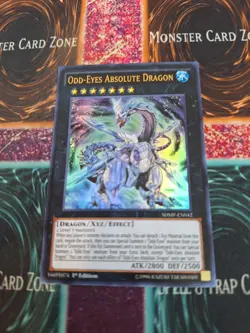Yugioh Odd-Eyes Absolute Dragon SDMP-EN042 Ultra Rare 1st Edition Near Mint - Image 1