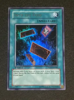 Yu-Gi-Oh! TCG Into The Void TSHD-EN049 Ultra Rare 1st Edition Light Play - Image 1