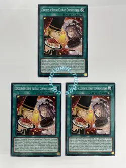 3x "Concours de Cuisine" AGOV-EN064 (C) Yu-Gi-Oh! Age of Overlord NM - Image 1