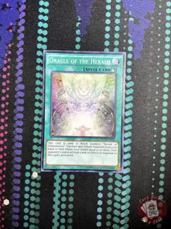 Oracle of the Herald NECH-EN066 Common The New Challengers Yu-Gi-Oh Unlimited LP - Image 1